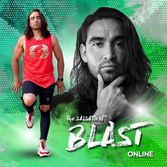 クラウディオ・リースのインスタグラム：「#salsationBlastOnline 2020  People are you soon!!   @salsationfitness @alejodance」