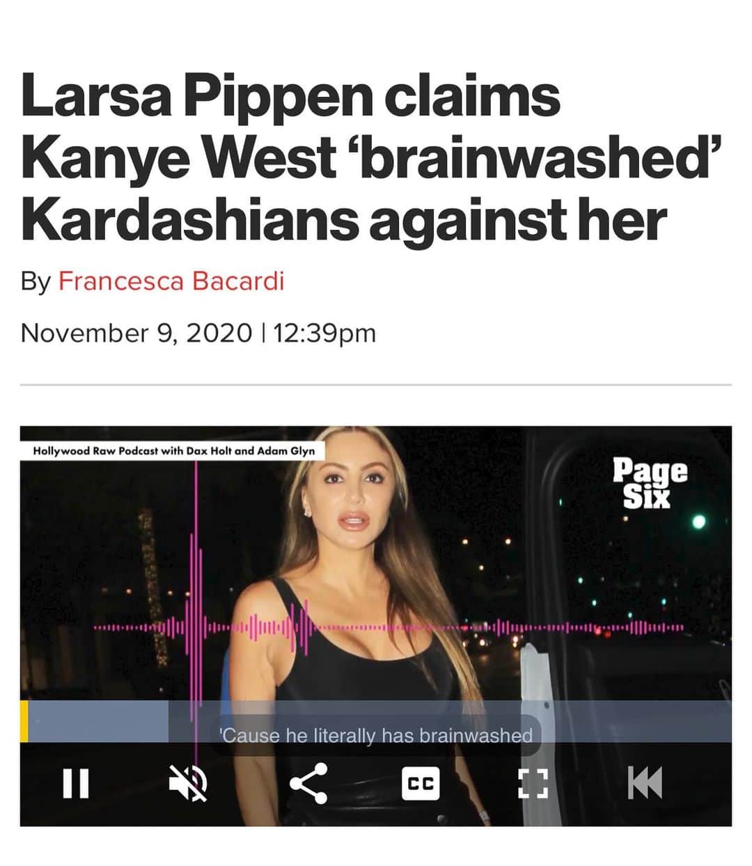 ヘザー・マクドナルドのインスタグラム：「I do a DEEP dive🏊🏻‍♀️ into #LarsaPippen, best known as ex-wife of NBA player Scottie Pippen, but better known as Kim & Kourtney Kardashian’s BFF for the last 12 years.  All on tomorrow’s Juicy Scoop episode up at midnight! (Link in bio and available wherever you listen to podcasts)   ✍🏽I examine the latest interview she did plus- pull up old news headlines that add to why they are no longer friends.  Justin Bieber's pastor #carllentz admitted to cheating on his wife & what caused Dancing with the Stars cast member #GlebSavchenko breakup with his wife? Did he hook up with former or past dance partners? Plus, juicy Doctor drama.  ✨swipe through to see the topics. What are you most excited to hear from me in this totally solo episode!?」