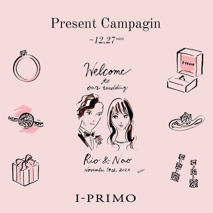 婚約・結婚指輪のI-PRIMO（アイプリモ）公式アカウントのインスタグラム