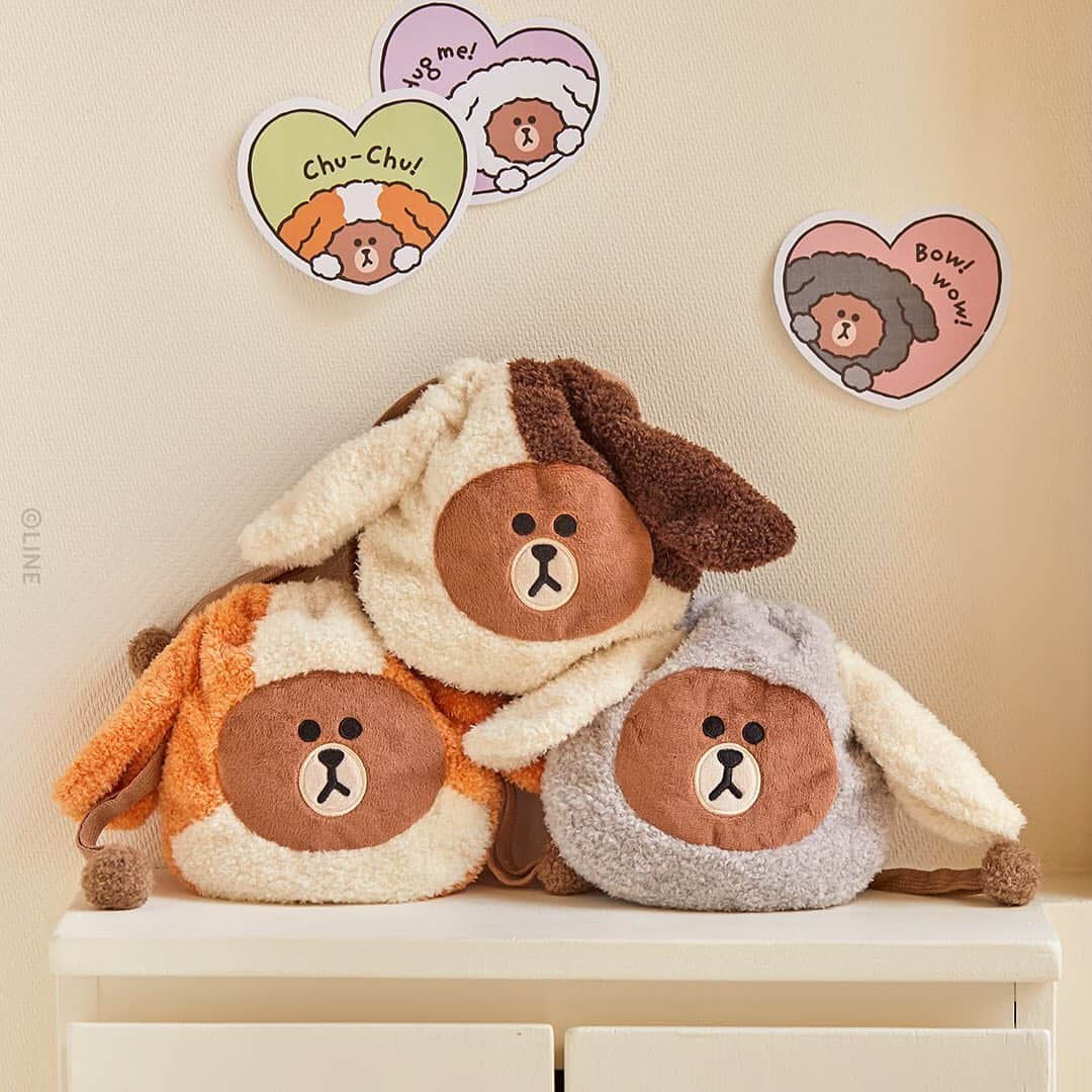 LINE FRIENDSさんのインスタグラム写真 - (LINE FRIENDSInstagram)「Say hello to these pawfect puppies. 🐶  PUPPY BROWN Doll & Pouch.   🐶 Enjoy cuddles with doggo BROWN 🐶 Made of extra-soft fleece 👛 Packs room to carry small items inside 👛 Perfect item for when you're walking your dog   Snuggle up with these furry friends for the chill months ahead. 🐾  ⠀ Coming Soon 👉Link in Bio ⠀  #LINEFRIENDS #PUPPYBROWN #doll #pouch」11月10日 11時01分 - linefriends