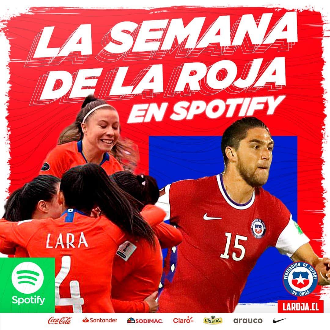 サッカーチリ代表チームさんのインスタグラム写真 - (サッカーチリ代表チームInstagram)「😍 ¡Ya estamos en Spotify! 👥 Sé parte de nuestra comunidad 🇨🇱 📱 Link en nuestro perfil ✨  #spotify #podcast #radio #LaRoja #eliminatorias #chile #perú」11月10日 11時16分 - laroja