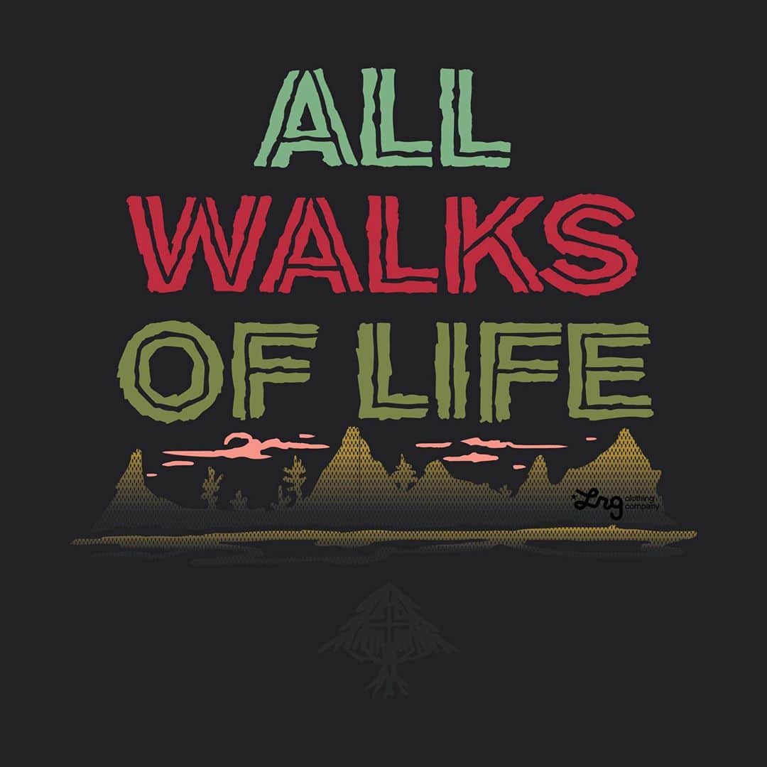エルアールジーのインスタグラム：「All Walks Of Life :: Down From Earth  #LRG」