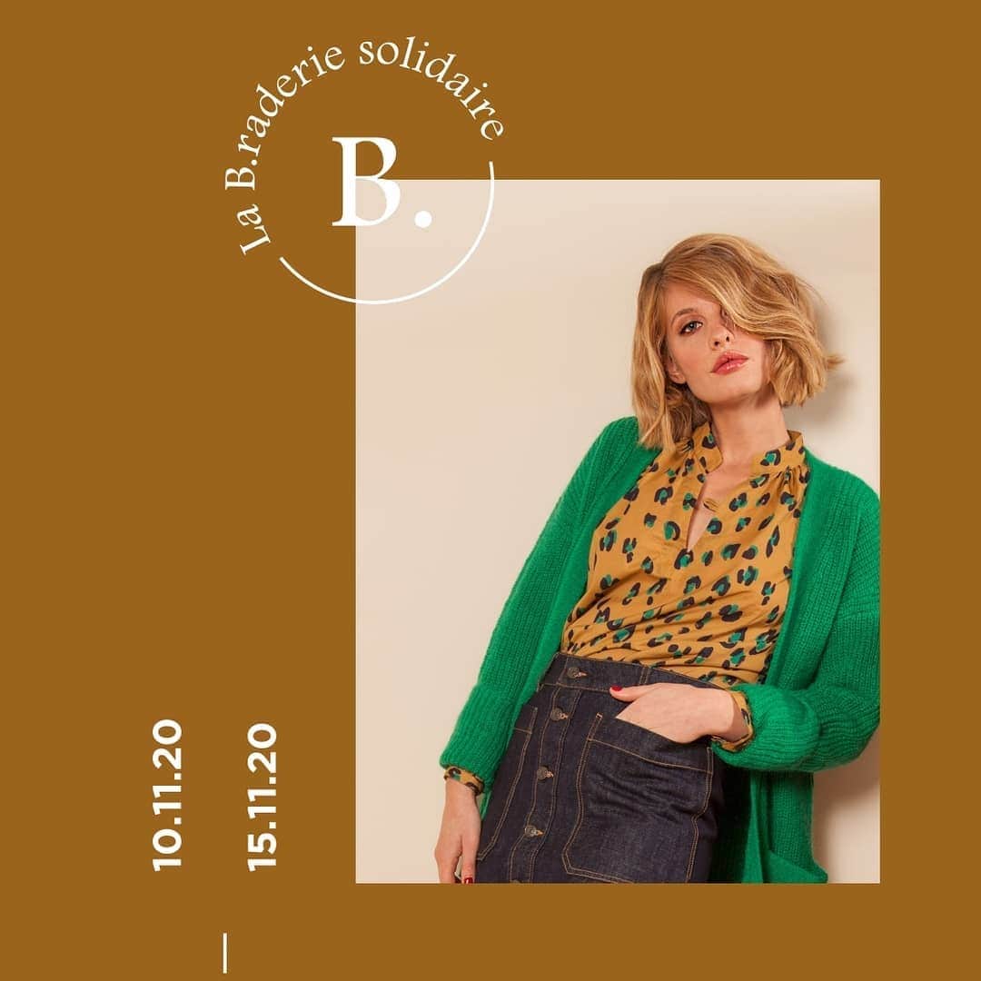 ベンシモンのインスタグラム：「LA BRADERIE SOLIDAIRE c'est parti ! 💫  Les pépites de notre collection Hiver 19 montent une dernière fois sur scène avant de tirer leur révérence. Pour l'occasion, retrouvez-les sur notre site à -50% jusqu'au 15 Novembre !  Parce que nous avions à coeur de soutenir de nouveau nos héros et pour témoigner de notre reconnaissance au personnel soignant ainsi qu'à tous ceux qui oeuvrent pour notre santé (merci à vous ❤), nous continuons notre partenariat avec l'HP-HF @fondationhopitaux en leur reversant 10% des ventes. 🏩  Nous espérons que vous y trouverez votre bonheur !  *50% de réduction sur les produits mentionnés dans la catégorie Braderie solidaire, du 10 au 15 Novembre 2020. 10% des ventes seront reversées à l'HP-HF.   Rendez-vous sur le site ❣️ (lien dans la bio) ​#bensimon #solidaire #covid #covid19 #solidarity #hopitaux」