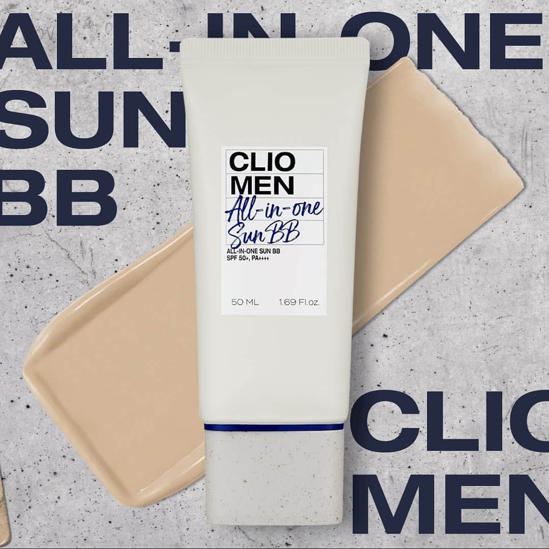 클리오 CLIO officialさんのインスタグラム写真 - (클리오 CLIO officialInstagram)「#클리오맨 #CLIOMEN  클리오 최초!!! 처음 선보이는  🎉🎊클리오 맨 올인원 선 비비 🎉🎊  커버 맛집 클리오답게 끈적이지 않고 매끈한 마무리!  로션같이 산뜻한데 피부에 착 붙어 오래노래 깔끔하게 유지💙  자외선 차단 + 피부 톤업 깔끔한 잡티 커버 시간 지나도 🐶기름 Nono!  지금 클럽클리오 20% 할인 중  Introducing THE NEW 'ALL IN ONE SUN BB' for men. share CLIO, share Confidence💙  #CLIO #클리오 #클리오맨 #남자비비 #이거하나로끝내」11月10日 16時03分 - clio_official