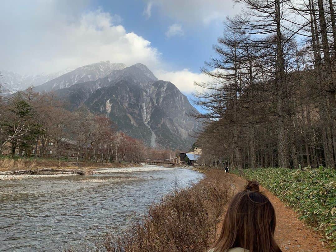 池田真一のインスタグラム：「‎いぇーい٩(๑^o^๑)۶ ‎上高地ー！！！！ ‎GOTOトラベル！！！！」