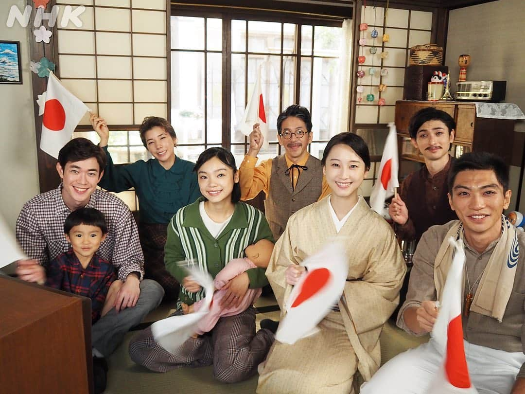 NHK 連続テレビ小説「エール」さんのインスタグラム写真 - (NHK 連続テレビ小説「エール」Instagram)「いよいよオリンピック当日！🏅🏆  開会式をみんなで見守ります！！🎌  #朝ドラエール #窪田正孝 #二階堂ふみ #中村蒼 #松井玲奈 #佐久本宝 #古川琴音 #仲里依紗 #野間口徹 #古川雄大 #奥野瑛太 #宮沢氷魚 #志田未来 #塚尾桜雅」11月25日 13時03分 - nhk_yell