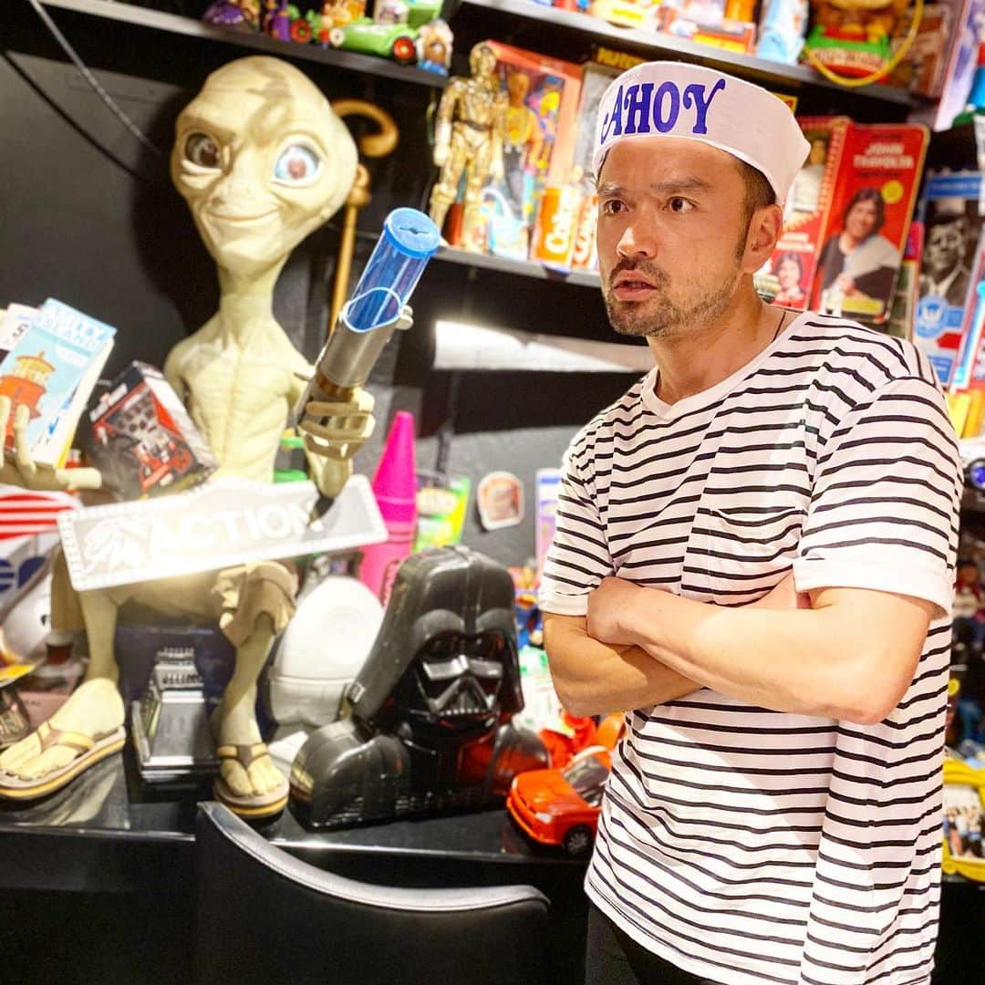 元気☆たつやさんのインスタグラム写真 - (元気☆たつやInstagram)「【宇宙人ポールと遭遇】  #宇宙人 #宇宙人ポール #リトルグレイ #ストレンジャーシングス  #アイス屋さん #ゴーストバスターズ #ダースベイダー #STARWARS #ghostbusters  #Movie #Paul #strangerthings」11月25日 11時56分 - genkitatsuya