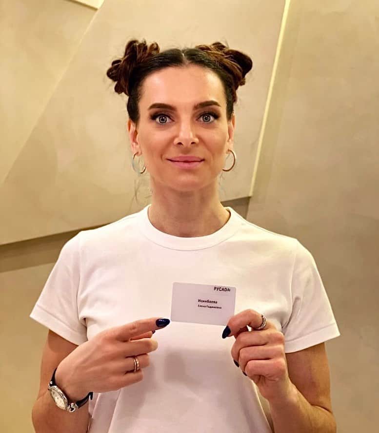 エレーナ・イシンバエワのインスタグラム：「Друзья, важная новость! ‼️❗️‼️  Сегодня состоялся наблюдательный совет РУСАДА.  В связи с обновлённым кодексом WADA (пункт 20.5.1: членами наблюдательного совета антидопингового агенства, не могут быть представители спортивных организаций и т.д), я была вынуждена покинуть наб.совет (РУСАДА).   На данный момент являюсь членом Международного Олимпийского Комитета и членом исполкома НОК. Именно эти статусы не позволяют мне  продолжить работу в антидопинговом агенстве.   Желаю удачи новому составу совета РУСАДА!   Friends, important news! ‼️❗️‼️  The RUSADA Supervisory Board was held today.  Due to the updated WADA code (clause 20.5.1: members of the Supervisory Board of the anti-doping Agency cannot be representatives of sports organizations, etc.), I was forced to leave nab.Council (RUSADA).   I am currently a member of the international Olympic Committee and a member of the NOC Executive Committee. This status does not allow me to continue working in the anti-doping Agency.   Good luck to the new RUSADA Council!」