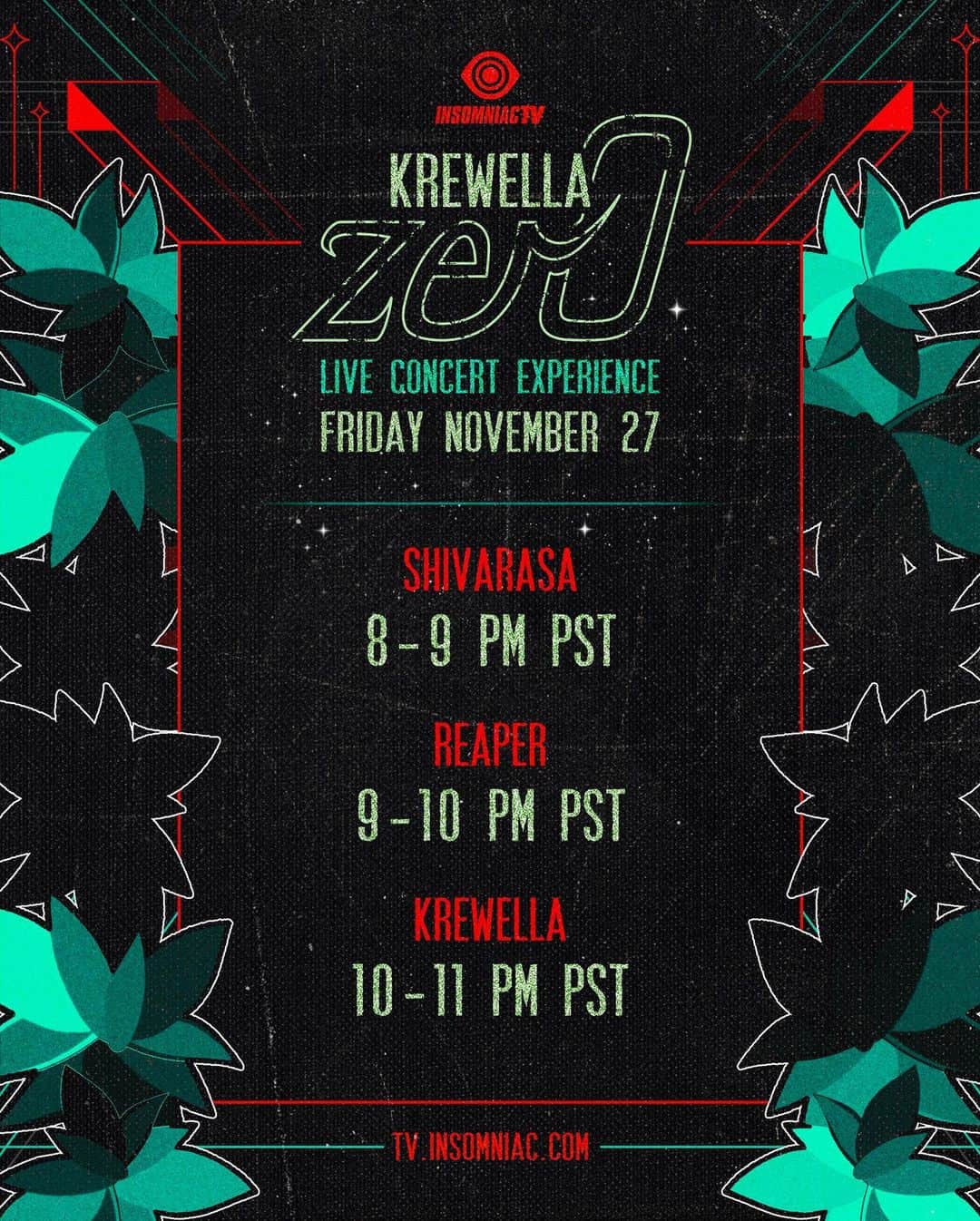 クルーウェラさんのインスタグラム写真 - (クルーウェラInstagram)「who's ready for the zer0 Live Concert Experience this Friday!!!?? swipe right for official set times 🙌🏽」11月25日 4時44分 - krewella