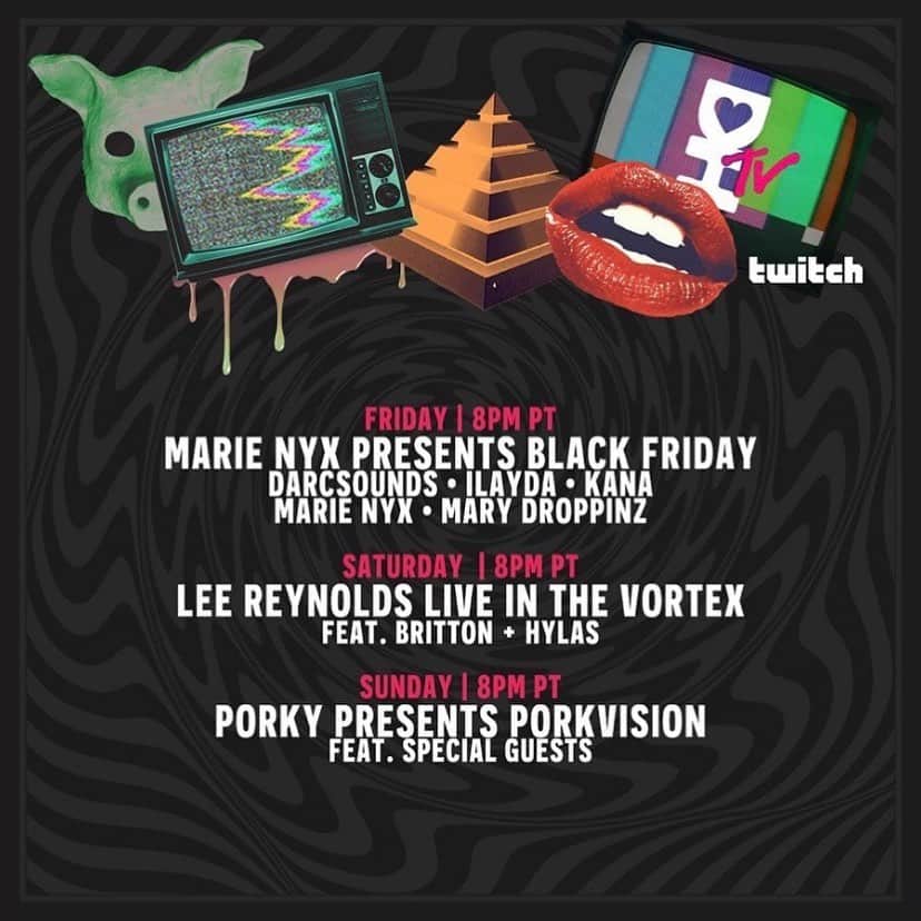 KanaKatanaさんのインスタグラム写真 - (KanaKatanaInstagram)「It’s going to be 🔥🔥🔥 This Black Friday I’m Playing @desertheartsblack twitch channel with these techno ladies 😎🎵 Swipe to see set times 🎵 . . . . . . #techno #technonight #blackfriday #black #allblackeverything #music #love #dance #dj #livestream #deserthearts #mood #femaledj #lineup #friday #weekendplan #thanksgiving #2020 #technolove #technofamily #instagood #photooftheday #instagood」11月25日 5時22分 - kanahishiya