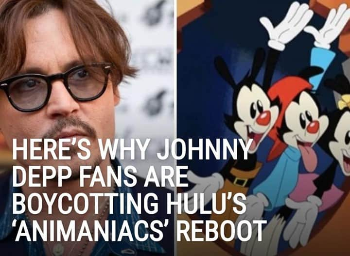 Alternative Pressさんのインスタグラム写真 - (Alternative PressInstagram)「WATCH: Johnny Depp fans are boycotting @hulu's reboot of '@TheAnimaniacs' after this controversial scene was aired ⁠ LINK IN BIO⁠ .⁠ .⁠ .⁠ #johnnydepp #hulu #theanimaniacs #animaniacs #altpress #alternativepress」11月25日 6時01分 - altpress