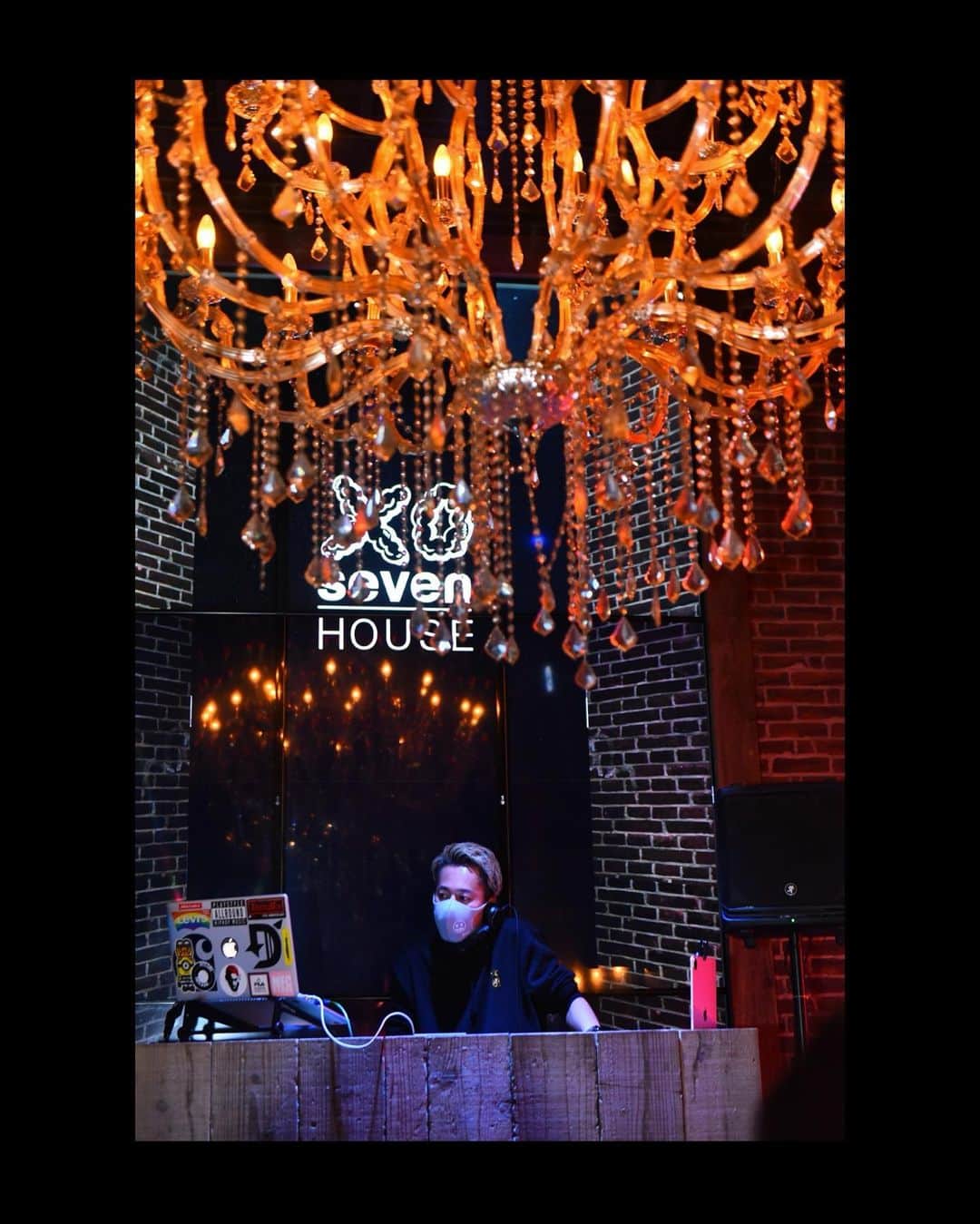 DJ HALのインスタグラム：「@sevenhouse.osaka  Photo by @photo_tasuku 📸 11/17 Memory's Thank U⭐️」