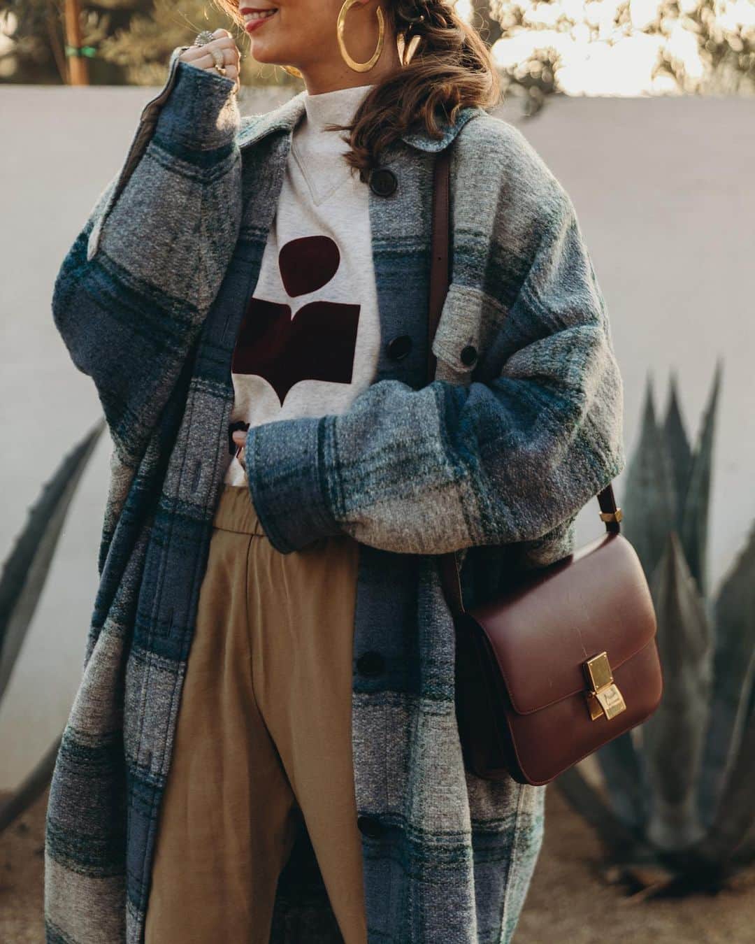 Collage Vintageのインスタグラム：「Must have fall colors: Khaki, burgundy and blue 🍁 {oh and new blog-post, link in bio!} {nuevo post en el blog}」