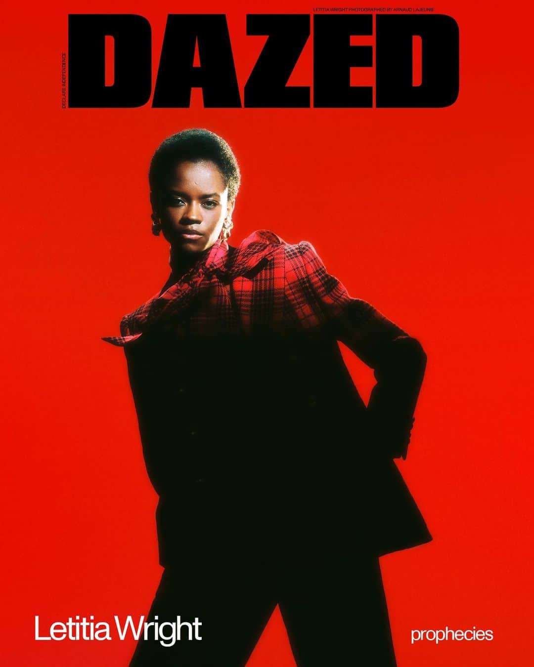 letitiawrightのインスタグラム：「prophecies.  @dazed x #smallaxe   Last cover of 2020.」