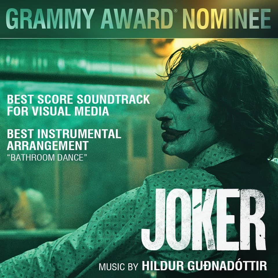 トッド・フィリップスのインスタグラム：「Check it out! Our girl @hildur_gudnadottir was nominated for two Grammys today. Love it. Hope everyone is staying healthy & strong. #joker」