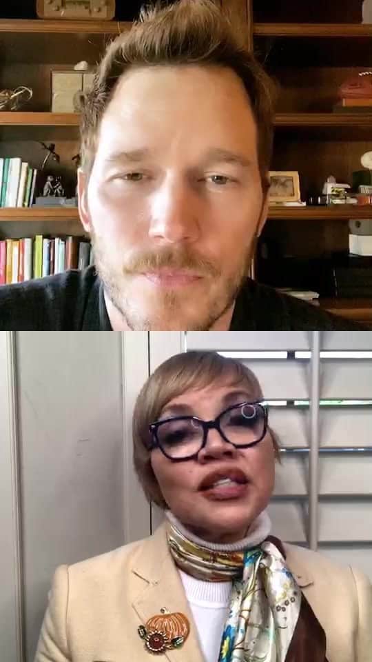 クリス・プラットのインスタグラム：「CEO of feeding America talks about growing up one of 108 children in South Central Louisiana and food insecurity across America.」