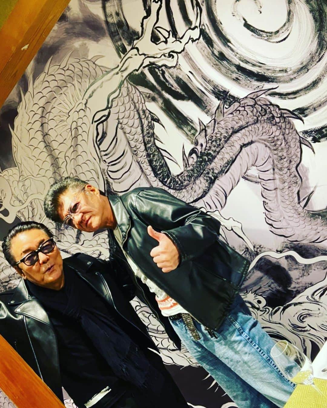 小沢仁志さんのインスタグラム写真 - (小沢仁志Instagram)「久しぶりに白竜さんと❗️」11月25日 13時08分 - ozawa_hitoshi