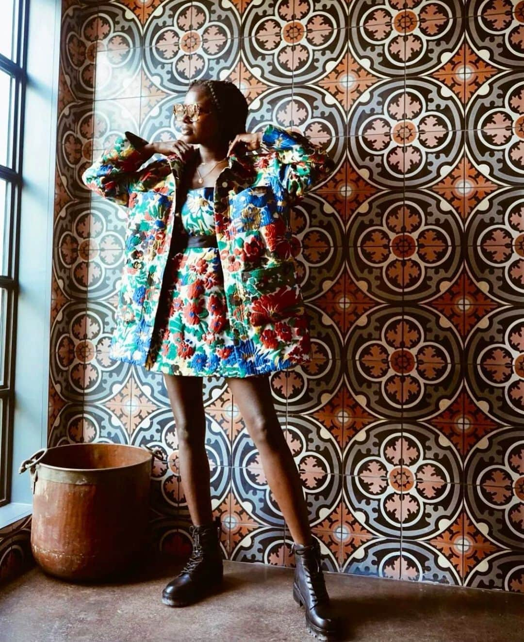 シンシア ローリーさんのインスタグラム写真 - (シンシア ローリーInstagram)「Color, patterns, prints and smiles are forever our thing too @authentically.b ❤️❤️❤️   •  •  •  #fashion #ootd #style #cynthiarowley #mood #nyc #nycfit #styleinspiration #nycfashion #streetstyle #nyclife  #icapture_nyc #ilovenyc #fashion #outfitoftheday #outfit #patterns」11月25日 8時52分 - cynthiarowley