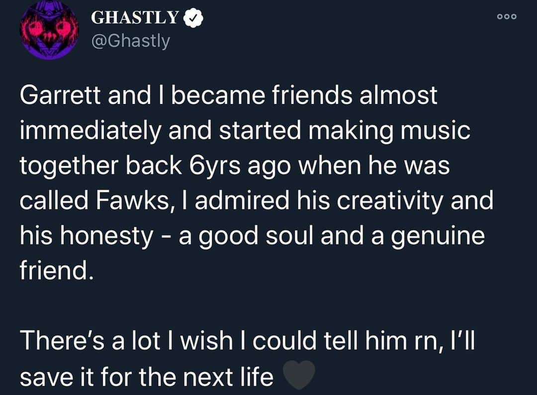Ghastlyのインスタグラム：「🖤」