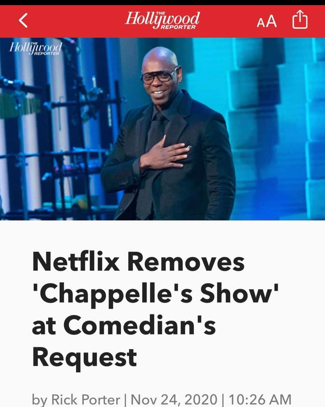 T.I.さんのインスタグラム写真 - (T.I.Instagram)「Solid AF @netflix ✊🏽👑💪🏽 @comedycentral has an opportunity to  do the right thing and... #PayDaveChappelle」11月25日 9時49分 - tip