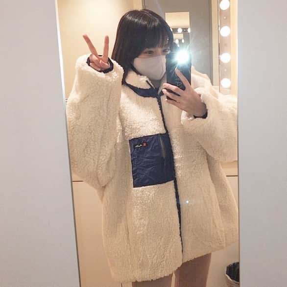 大塚美波さんのインスタグラム写真 - (大塚美波Instagram)「昨日の気温に最適だった😂  超暖かい！！今後の活躍期待しよう✌️💕  #ボアブルゾン #ファッション通販 #韓国ファッション #韓国通販」11月25日 10時05分 - _mi7mi12_