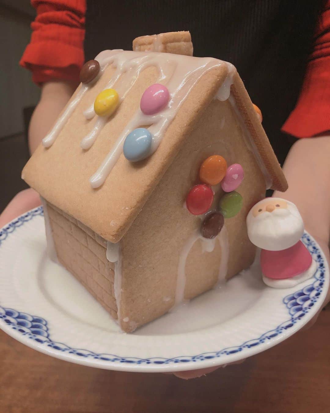 山口もえのインスタグラム：「「ママ、インスタネタないんでしょ⁉️」 って長女から・・・笑 「インスタ用に📸撮って良いよ💕」 だって。ありがとう😊  日常を楽しみながら インスタ用に写真におさめるって 大変だね🤣 写真すぐに忘れちゃう💧 📸ネタばかり探して・・・ 日常を楽しめないのも本末転倒だし😭 なかなか難しいとこなのだ！  無印良品のヘクセンハウス🏠 お値段以上ニトリ🎵のクリスマスツリー🎄 おやつ作りにハマってる長女が 一人で作ったふわふわパンケーキ🥞✨  #ニトリ#クリスマスツリー #無印良品#ヘクセンハウス って #名前初めて知ったよ。#笑 #いつも長女に助けられる#母ちゃん #ありがとう 💋」