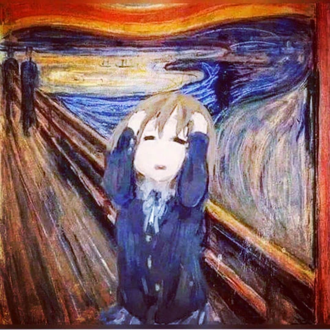 村上隆さんのインスタグラム写真 - (村上隆Instagram)「Edvard Munch 👉 KEION（？）」11月25日 10時09分 - takashipom