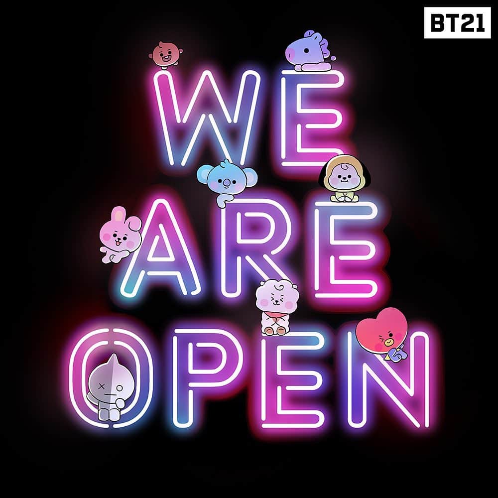 BT21 Stars of tomorrow, UNIVERSTAR!のインスタグラム