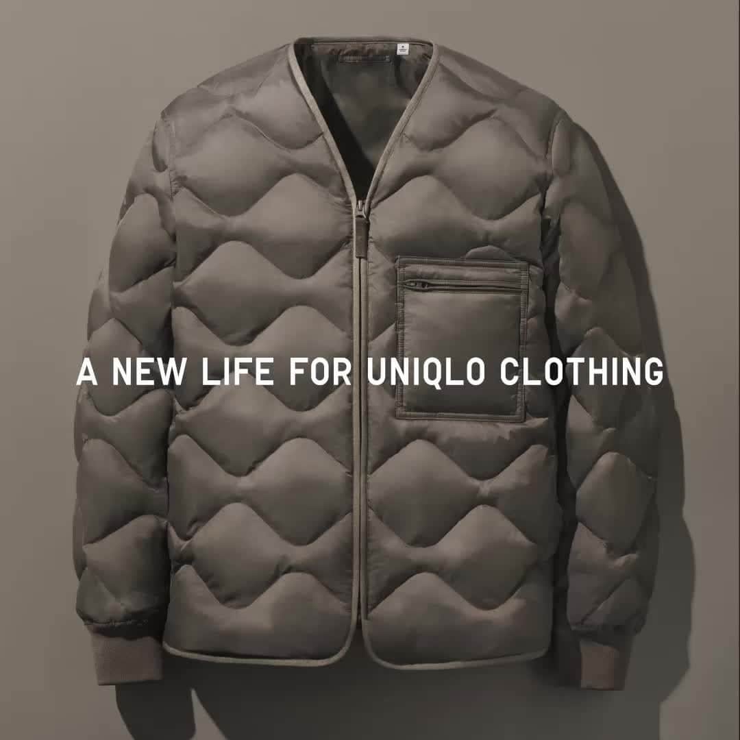 UNIQLO UKのインスタグラム：「New Recycled Down Jacket with 100% recyclable down and feathers. Available now.  #Uniqlo #LifeWear #UniqloLifeWear」