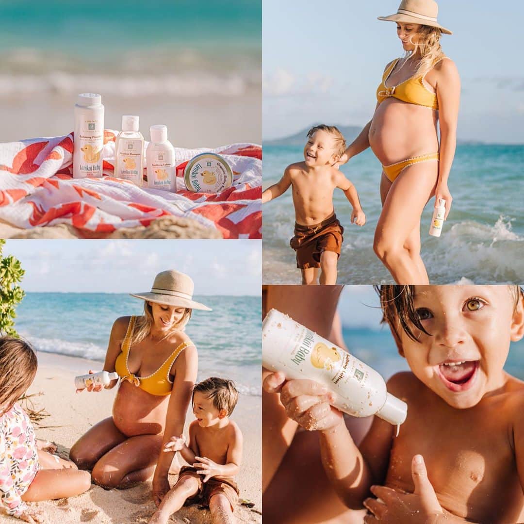 Lanikai Bath and Bodyさんのインスタグラム写真 - (Lanikai Bath and BodyInstagram)「Ahhh! The life of little ones in Hawaii. Our sun-kissed little beauties need special care & our Lanikai Baby line is as gentle as can be. Mamas to be- you'll find our Tummy Butter keeps your baby bump feeling soft & smooth thanks to natural botanicals, cocoa, mango and shea butter. Our mini gift set is perfect for someone who is hapai (pregnant) or a keiki (child) whom you adore.」11月11日 2時56分 - lanikaibathandbody