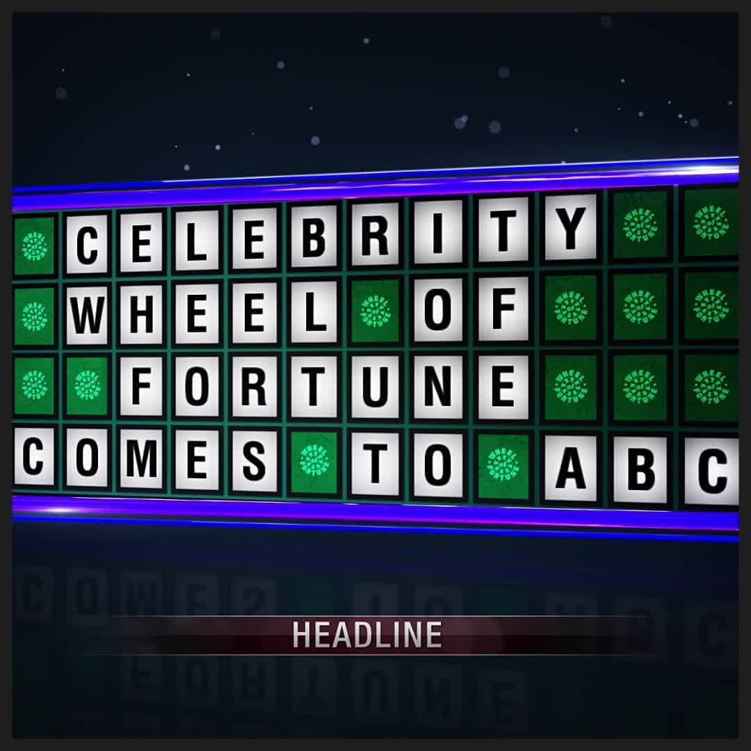 アメリカン・ブロードキャスティング・カンパニーのインスタグラム：「🌟 Celebrity 🌟 @wheeloffortune spins its way into Primetime on ABC starting January 7! #CelebrityWheelOfFortune」