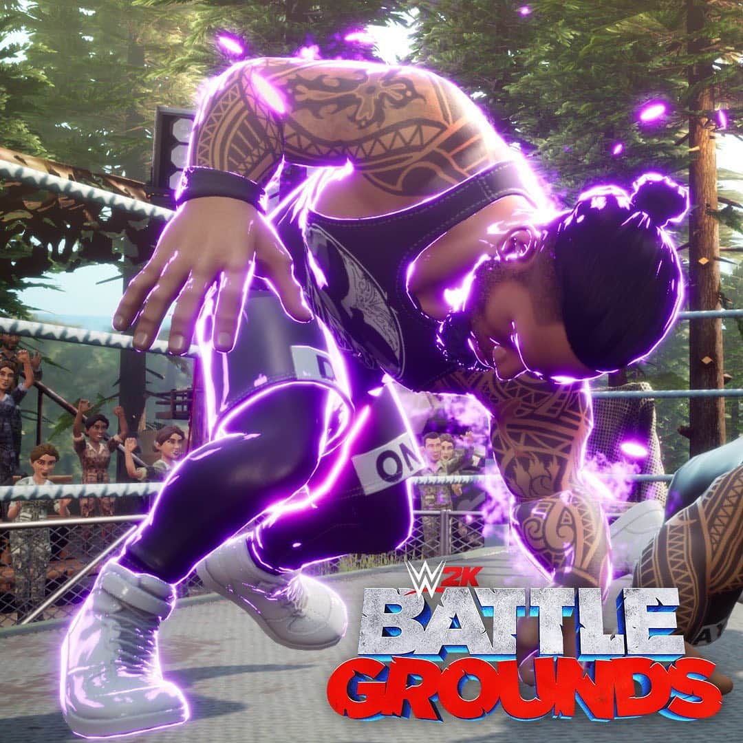 2Kさんのインスタグラム写真 - (2KInstagram)「Ready to get the J'uce? @jonathanfatu and @uceyjucey are now available in #WWE2KBattlegrounds!」11月11日 3時03分 - 2k