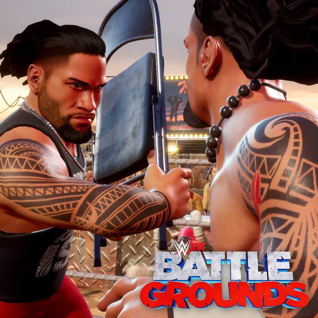 2Kさんのインスタグラム写真 - (2KInstagram)「Ready to get the J'uce? @jonathanfatu and @uceyjucey are now available in #WWE2KBattlegrounds!」11月11日 3時03分 - 2k