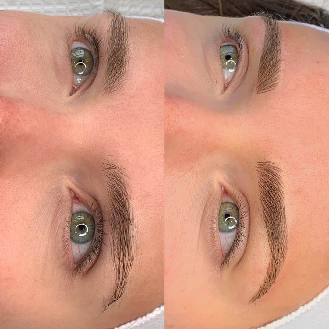 Haley Wightさんのインスタグラム写真 - (Haley WightInstagram)「Finally got to do my beautiful friend’s eyebrows 🤍 Swipe to see the before! ➡️  Interested in getting Microblading by me? Just call the studio at (971)337-5401 or visit our website at studiomeraki.net 😊 . . #microblading #cosmetictattoo #brows #eyebrows #portland #oregon #microbladedeyebrows #microbladed #meraki #ombrebrows #microblade #portlandmicroblade #portlandmicroblading #oregonmicroblade #oregonmicroblading」11月11日 3時36分 - cosmobyhaley