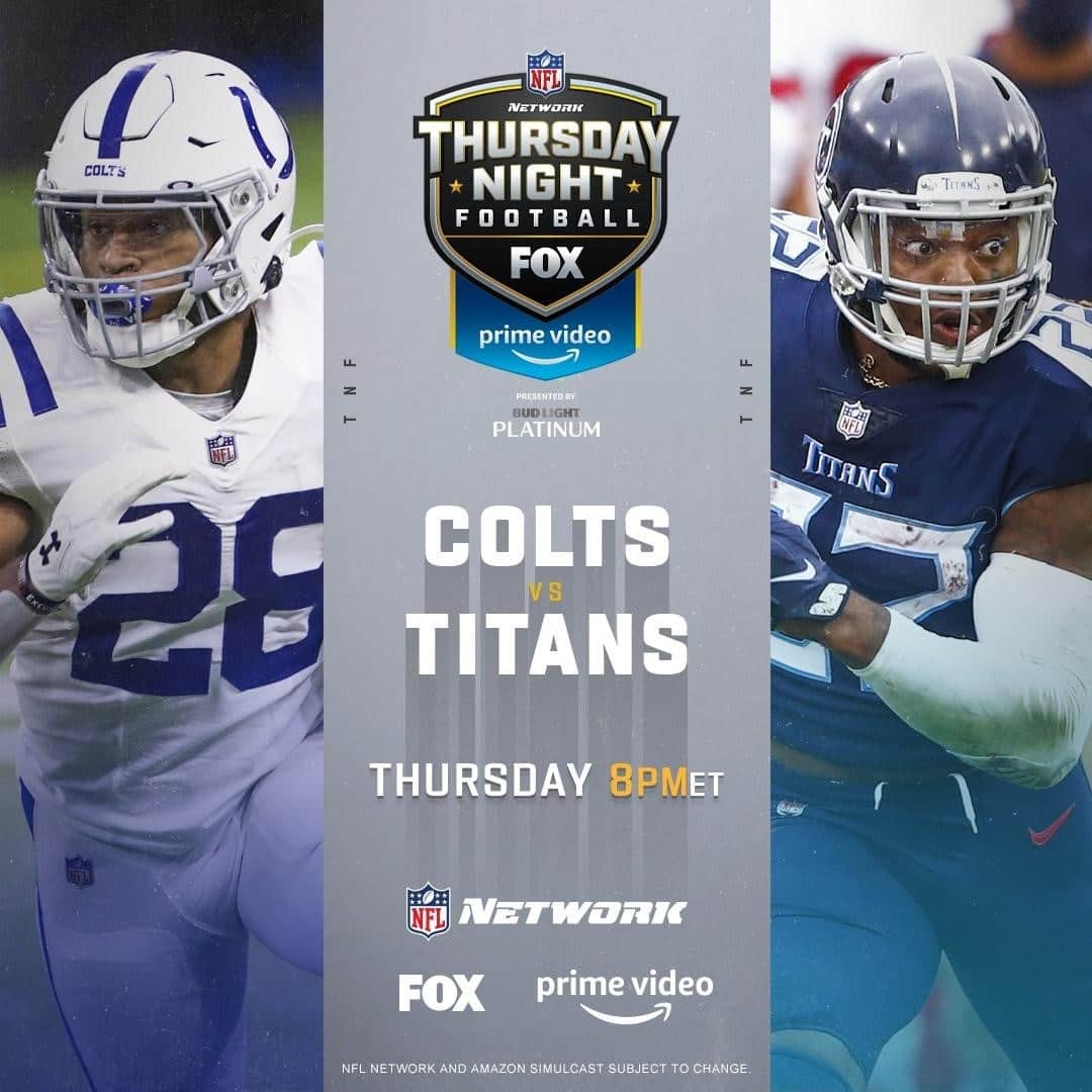 NFLさんのインスタグラム写真 - (NFLInstagram)「No. 1 in the AFC South 🆚 No. 2 in the AFC South.⁣ ⁣ 📺: #INDvsTEN — Thursday 8pm ET on NFLN/FOX/PRIME VIDEO⁣ 📱: nfl.com/TNF」11月11日 4時00分 - nfl