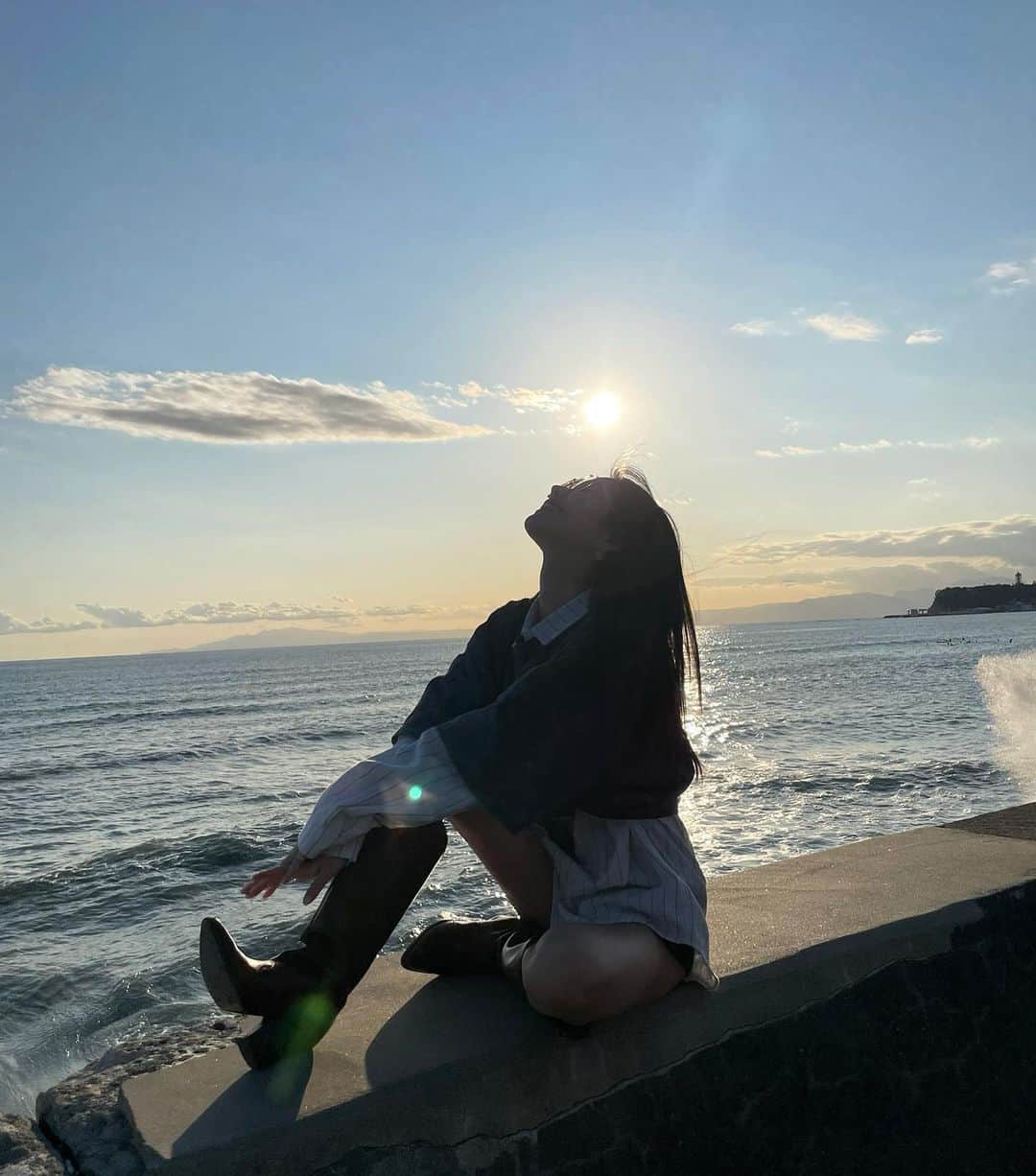 前沢海友さんのインスタグラム写真 - (前沢海友Instagram)「ㅤㅤㅤㅤㅤㅤㅤㅤㅤㅤㅤㅤㅤ 海に癒されたー本当すきー 私の名前には海が入っていて「海友」なんだけど 自分の名前がどんどん好きになっていく♡ ㅤㅤㅤㅤㅤㅤㅤㅤㅤㅤㅤㅤㅤ 沢山の癒しと沢山のパワー貰えて 色々考えれて、浄化できる大好きな場所 ㅤㅤㅤㅤㅤㅤㅤㅤㅤㅤㅤㅤㅤ」11月10日 20時03分 - maezawamiyu