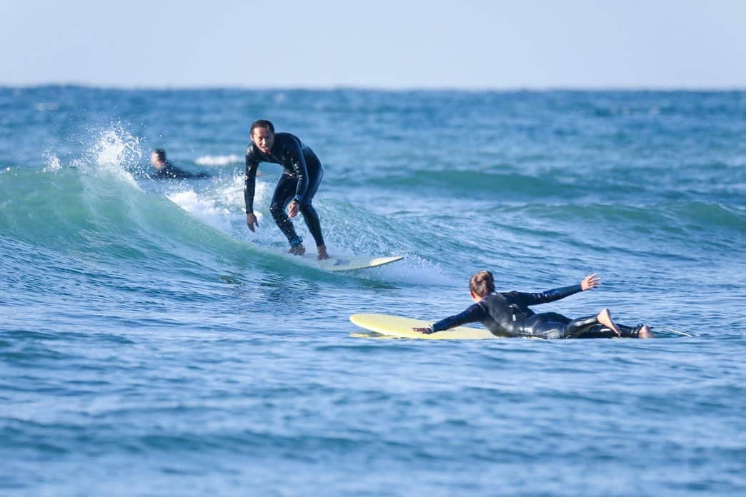 金子藍さんのインスタグラム写真 - (金子藍Instagram)「サーフィンは1人より 一緒に海入ってくれる人がいるから楽しいー♬ . 📷 @photo_epg  . #伊良湖 #サーフィン #ロングボード #海 #longboards #surf #豊橋 #haneypresets」11月10日 20時40分 - aikaneko_surf