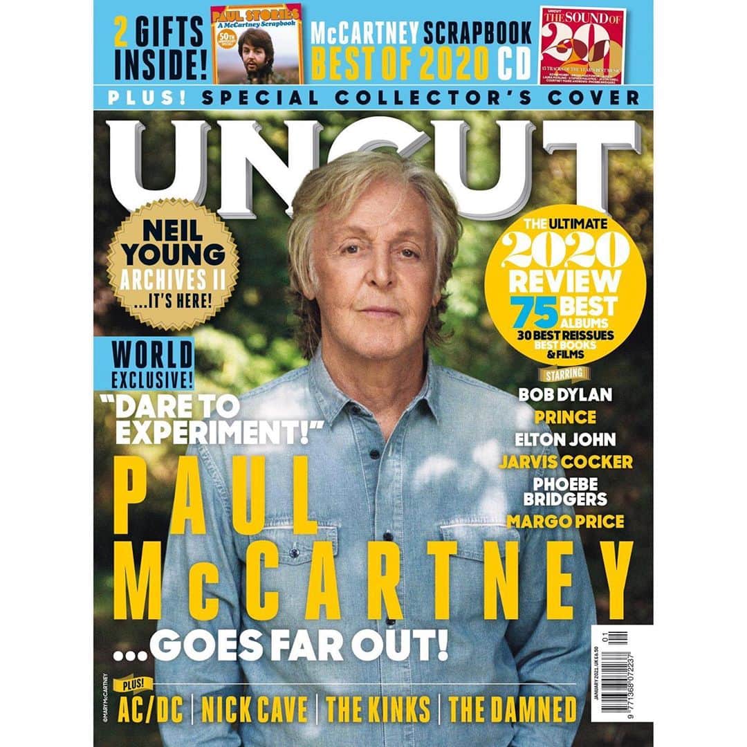 ポール・マッカートニーさんのインスタグラム写真 - (ポール・マッカートニーInstagram)「Out this week, the new issue of @uncut_magazine features Paul on the cover talking about #McCartneyIII, with photography by @marymccartney 🎲」11月10日 20時37分 - paulmccartney