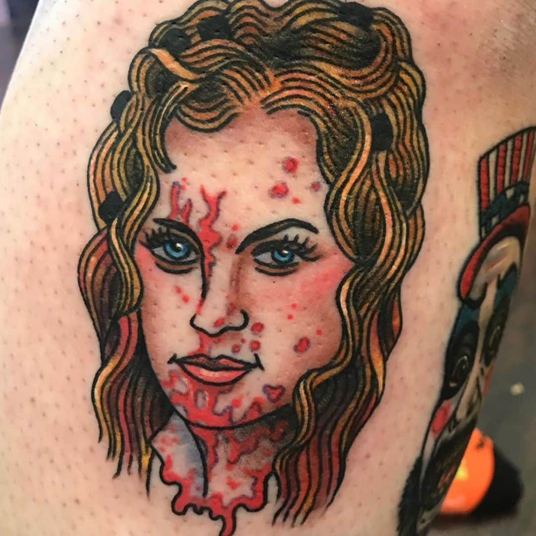 ロブ・ゾンビさんのインスタグラム写真 - (ロブ・ゾンビInstagram)「It’s TATTOO TUESDAY!!!!! Here’s ten examples of fine skin work on some very dedicated fans. Fireflys Forever! If you see your work or tattoo please post in comments. #houseof1000corpsestattoo #thedevilsrejectstattoos #3fromhelltattoo #robzombie #sherimoonzombie #billmoseley #sidhaig #tattootuesday」11月10日 20時54分 - robzombieofficial