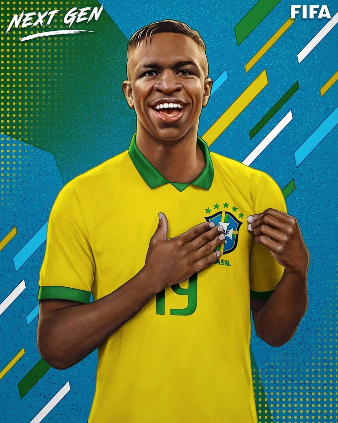 FIFAワールドカップさんのインスタグラム写真 - (FIFAワールドカップInstagram)「The #WorldCup’s #NextGen 🎨✨ 🇧🇷 @vinijr: Speed, trickery and superb natural instincts are at the service of the five-time world champions for the first time in #WCQ this week.」11月10日 22時06分 - fifaworldcup