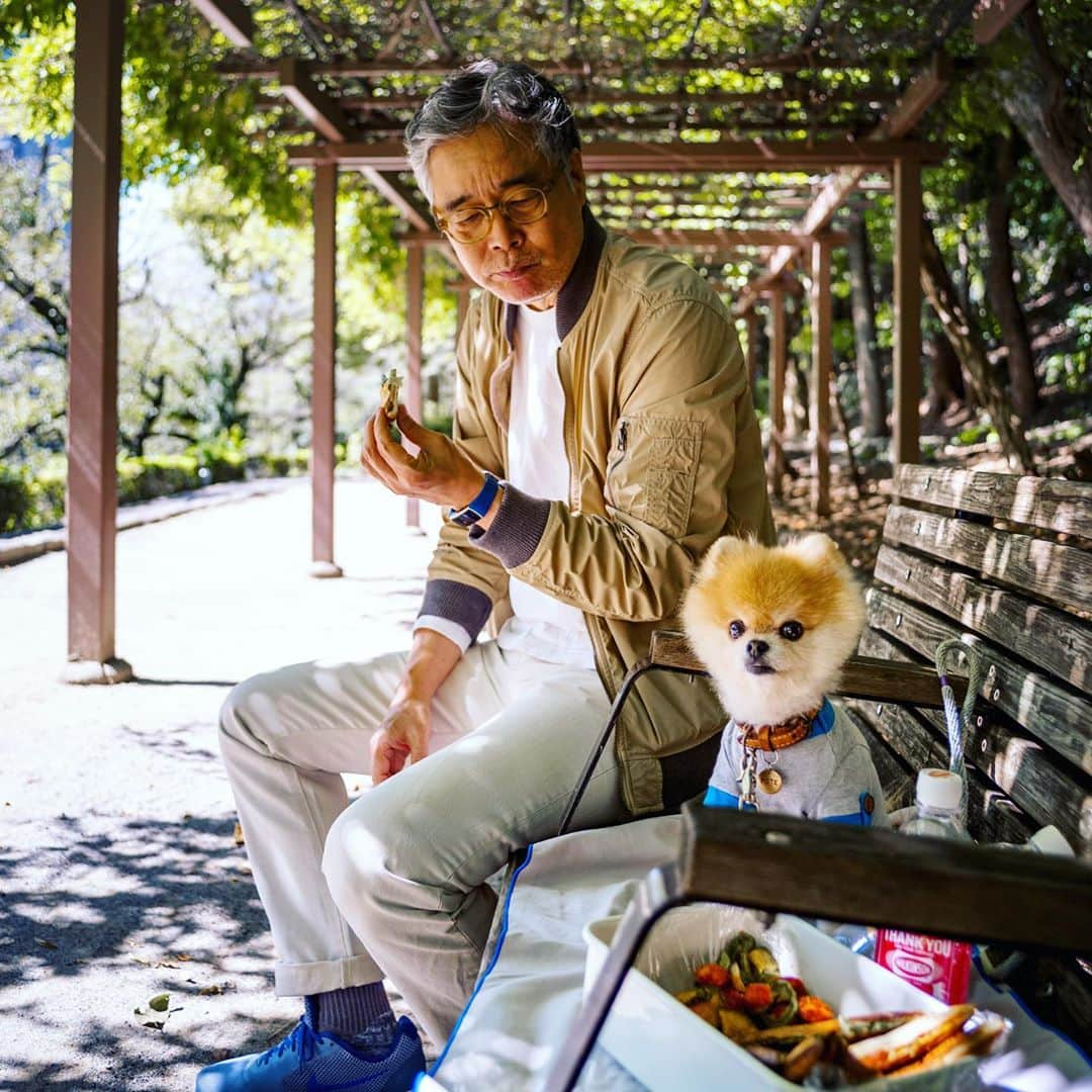 ポテチンさんのインスタグラム写真 - (ポテチンInstagram)「Picnic 🧺」11月10日 22時21分 - pom.potechin