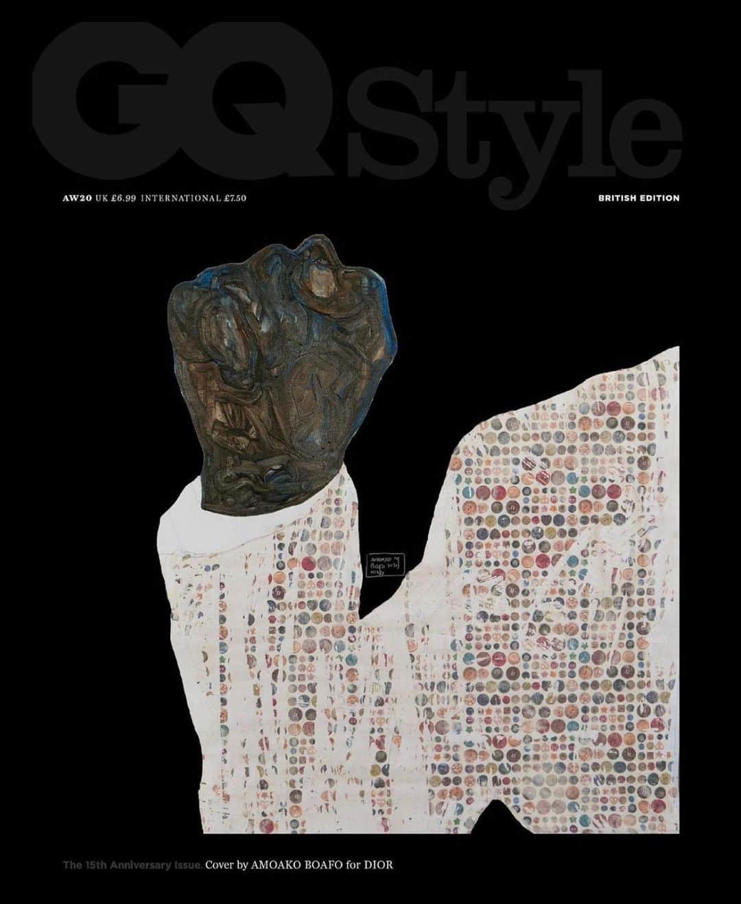 キム・ジョーンズのインスタグラム：「@thegqstyle cover by @amoakoboafo for @dior  Liberation Issue」