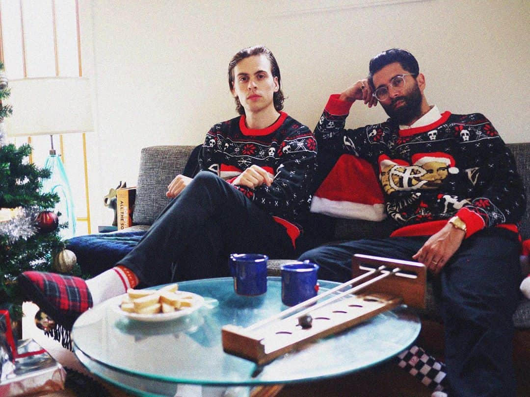 Yellow M.F. Clawさんのインスタグラム写真 - (Yellow M.F. ClawInstagram)「WE PROMISE AFTER THIS YEAR WE’LL RETIRE THE UGLY CHRISTMAS SWEATER」11月10日 22時59分 - yellowclaw