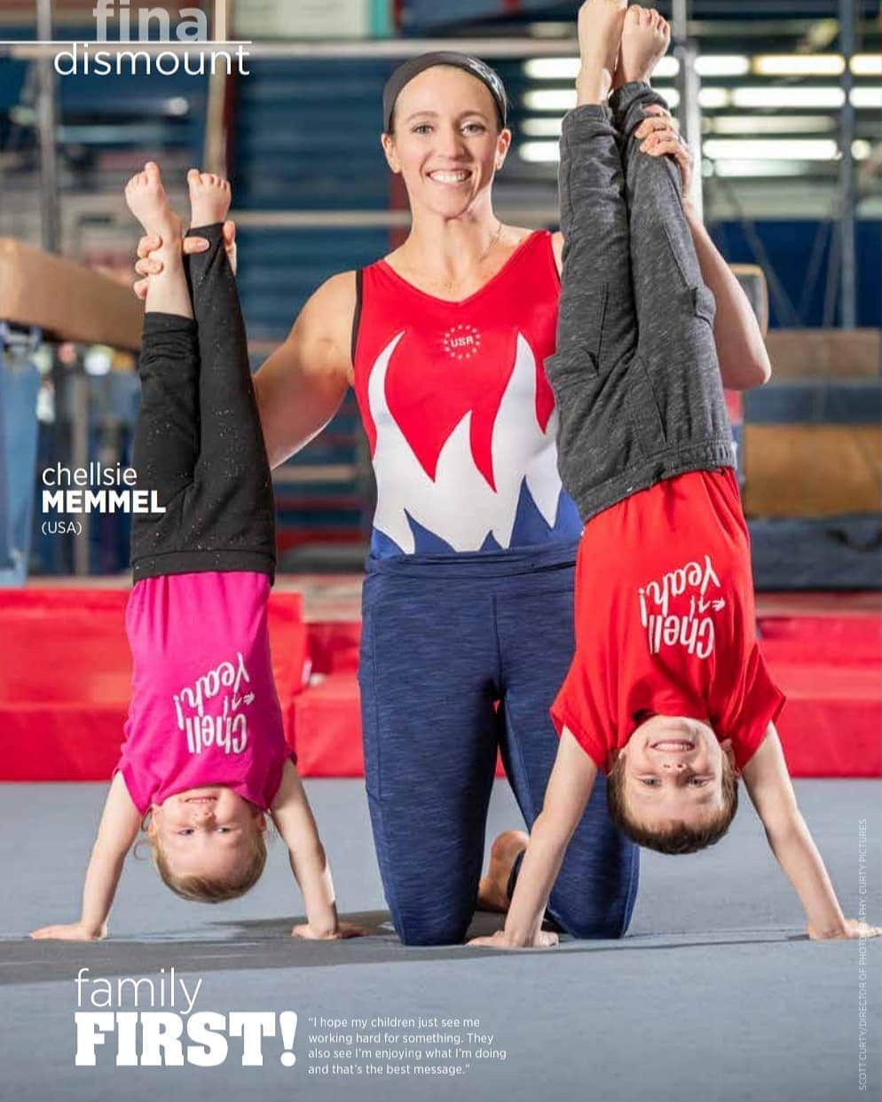 のインスタグラム：「🤸‍♂️🤸‍♀️🤸➡️ See link in bio to subscribe to Inside Gymnastics magazine today!!! Subscribe for 3 years & receive a Chellsie autographed issue FREE!!! ⬅️  #insidegymnastics #magazine  #chellyeah! #chellsiesadultgymnasticsjourney #chellsiechallenge  #coverstar #family #bonusround   📷 Scott Curty @scott.curty」