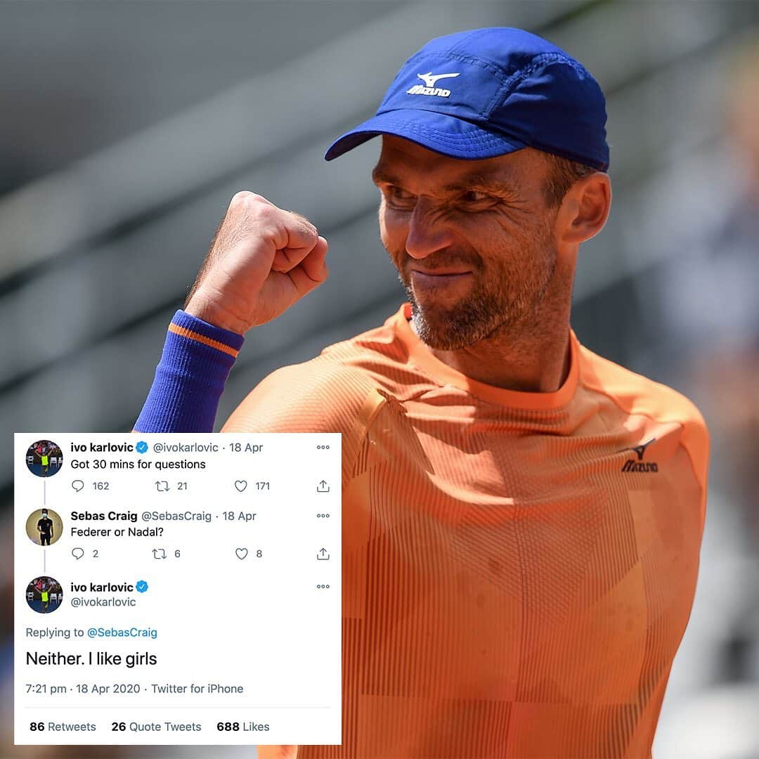 ATP World Tourさんのインスタグラム写真 - (ATP World TourInstagram)「Trolling, shade and sass 😂  The snarkiest player comments on social ⬆️」11月11日 1時02分 - atptour