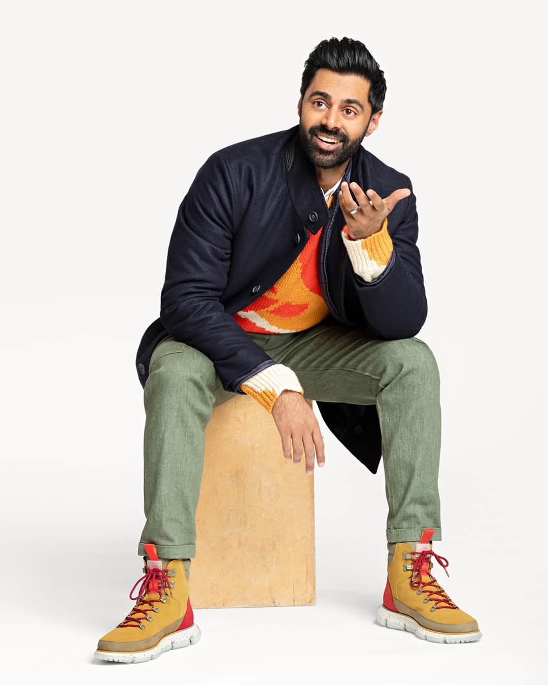 Cole Haanのインスタグラム：「First up: Two limited-edition 4.ZERØGRAND hikers that deliver all the innovation you expect from Cole Haan, and seamlessly infuse storytelling in a way only Hasan Minhaj could.   But we recommend keeping an eye out for more.」