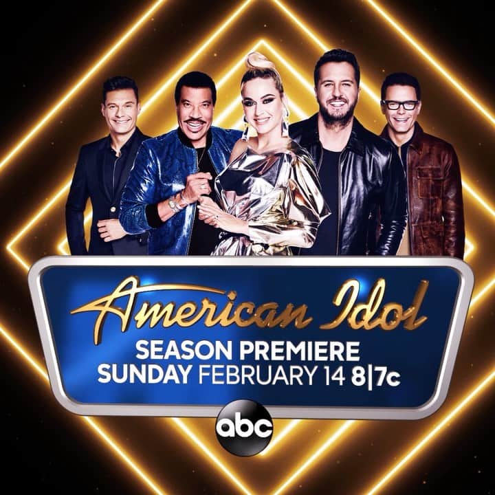 ライアン・シークレストのインスタグラム：「Something to look forward to in the new year. A new season of @AmericanIdol premieres February 14, 2021 on @ABCNetwork! #TheNextIdol」