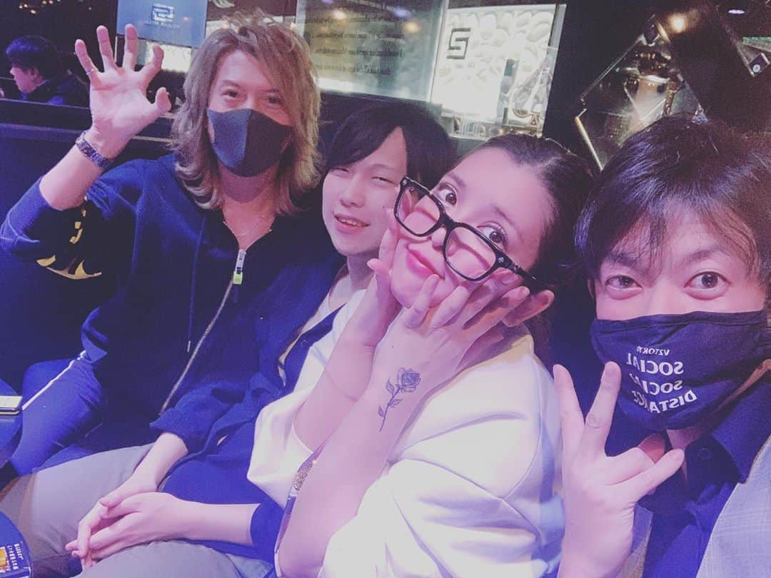 坂口杏里のインスタグラム：「入店祝いで、店長が朝ホストと朝キャバつれていってくれたよ♥️✨ 木下ぱいせん、ありがとう😭🥰」