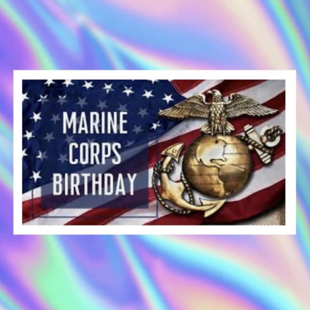 サミーア・アームストロングのインスタグラム：「Happy 245th birthday of the Marine Corps!!!」