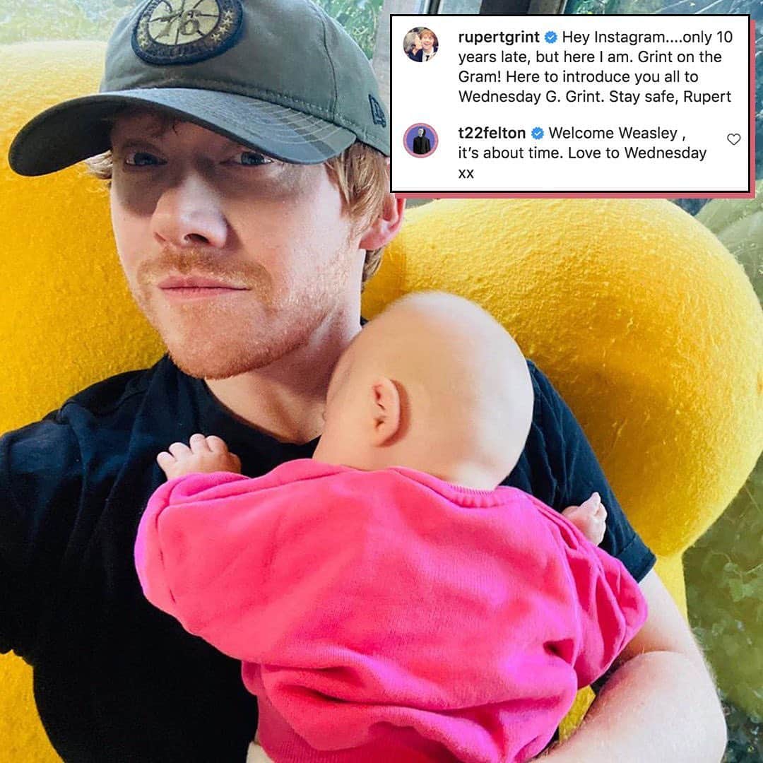E! Onlineさんのインスタグラム写真 - (E! OnlineInstagram)「The cloak of invisibility has been lifted: ❕Grint on the Gram❕. (📷: @rupertgrint)」11月11日 6時16分 - enews